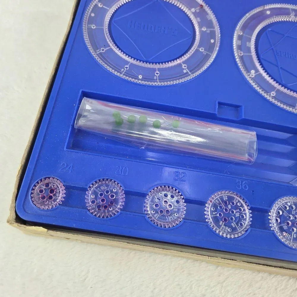 1970‎ Kenner Spirograph Drawing Set Vintage #401 Drawing Set COMPLETE No Pens